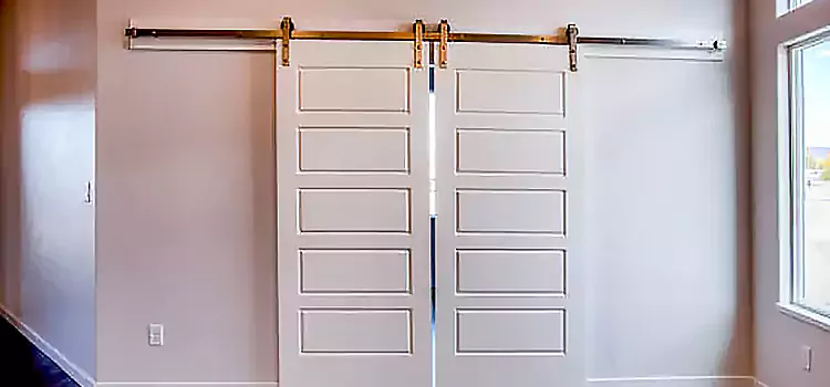 Glass Barn Door with Installation Hardware Kit Brigham City